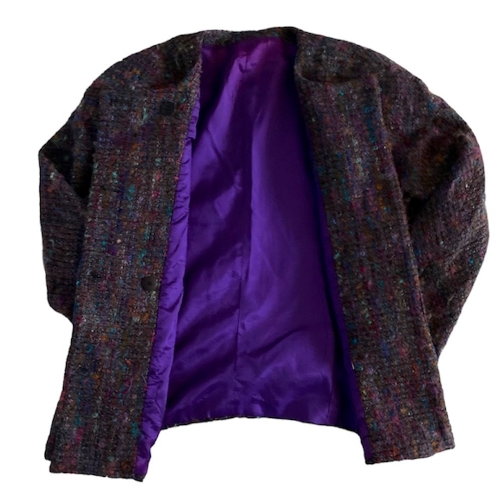 Toffs Vintage 80s Mohair Blend Blazer, Size M/L? - Picture 6 of 6